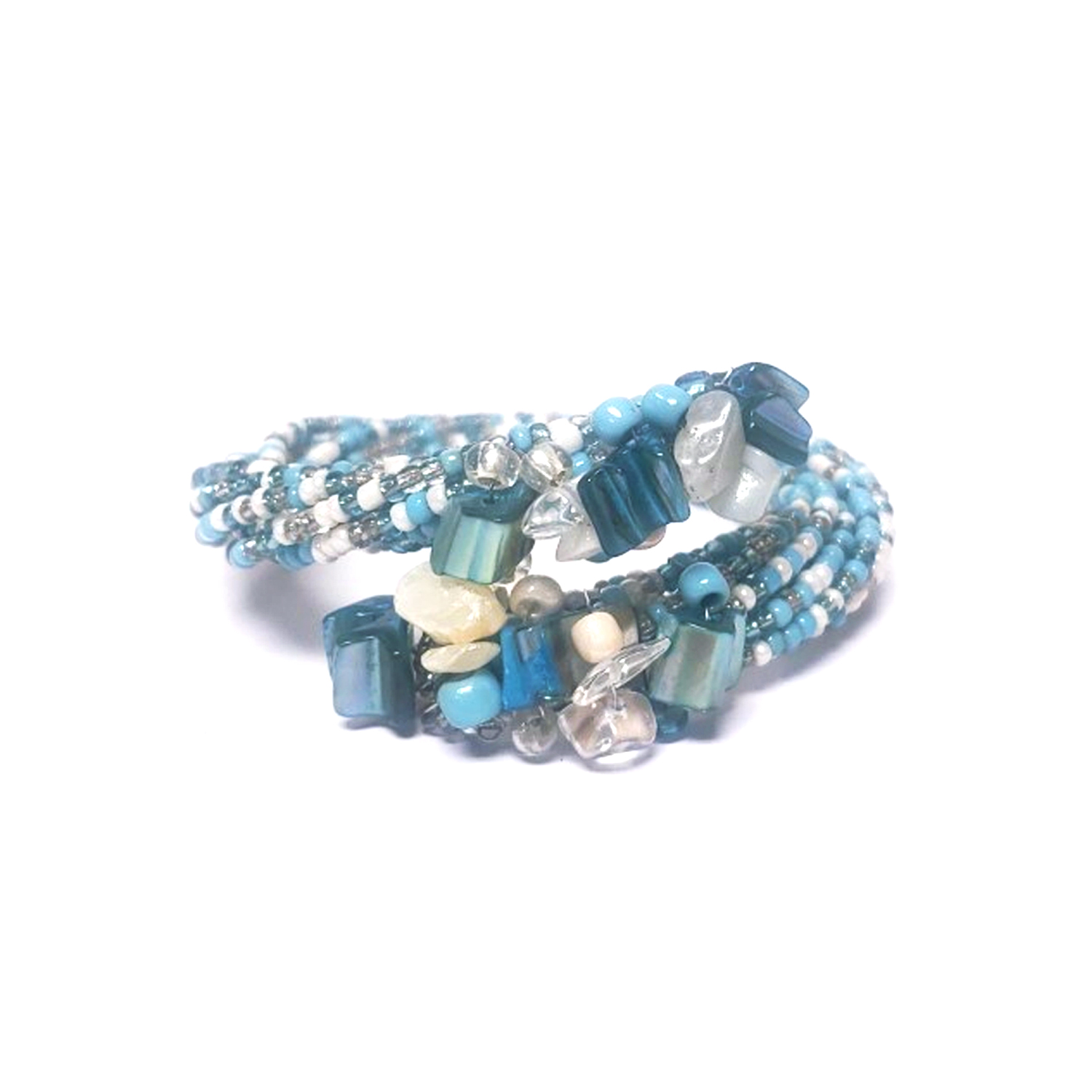 Stone Beaded Bracelet - Sleeping Tiger Imports