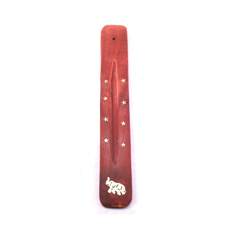 elephant wooden incense burner - sleepingtigerimports.com