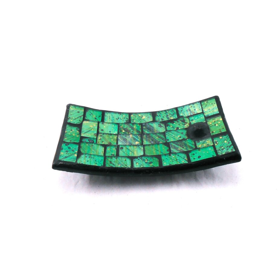 rectangular mosaic incense burner - sleepingtigerimports.com