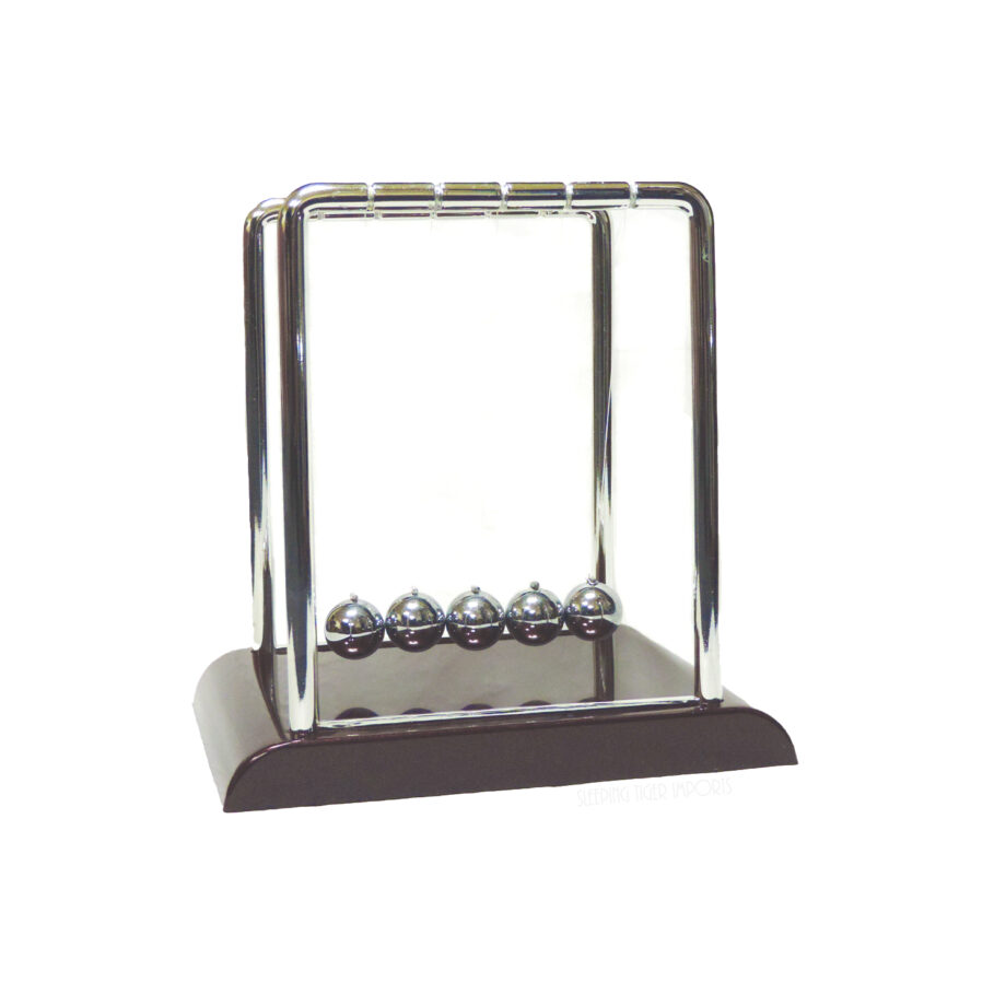 6 inch Newton cradle balance balls - sleepingtigerimports.com