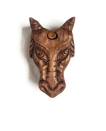 dragon head wood puzzle box - sleepingtigerimports.com