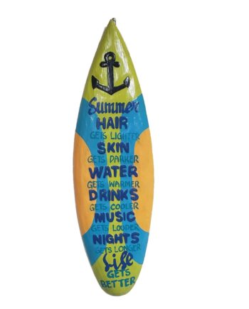 SIGN - Surf Sign Summer - SleepingTigerImports.com
