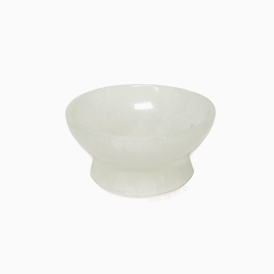 small selenite bowl - sleepingtigerimports.com