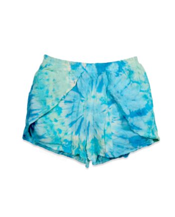light weight layered tie dye shorts - sleepingtigerimports.com