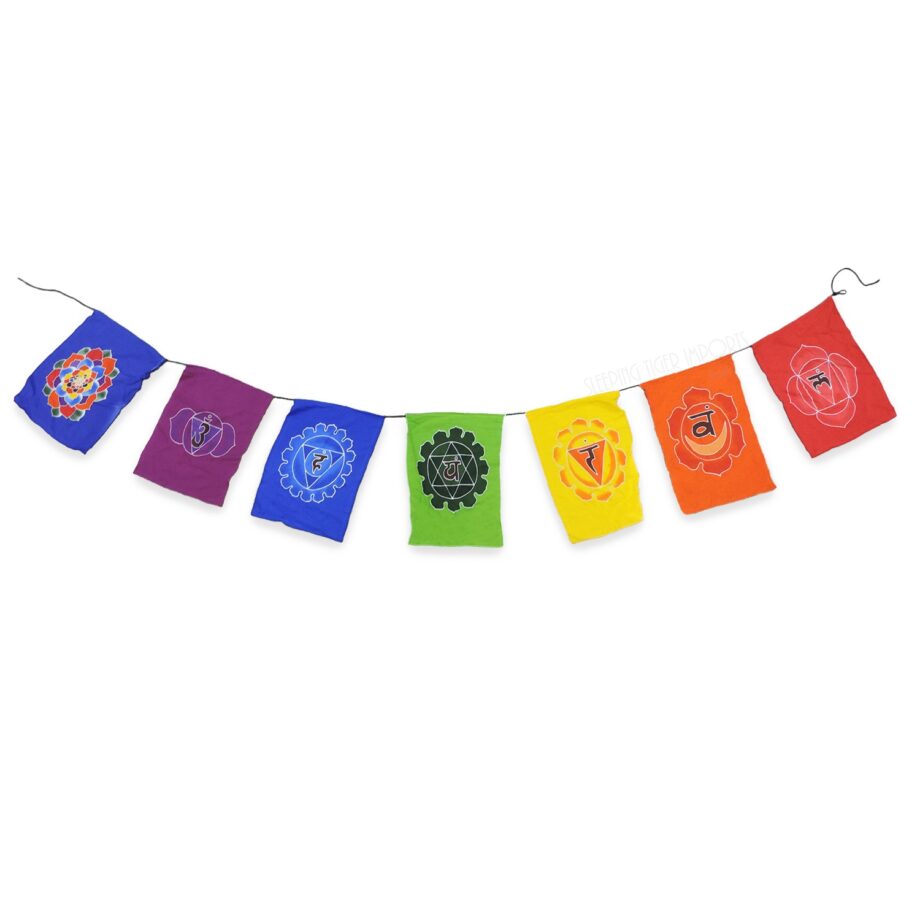 Bright chakra banner large - sleepingtigerimports.com