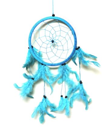 Solid color 8 inch bright dream catcher - sleepingtigerimports.com