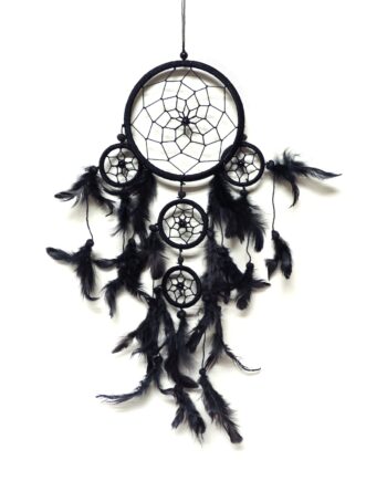 Solid color bright 4 inch dream catcher with 4 tiers - sleepingtigerimports.com