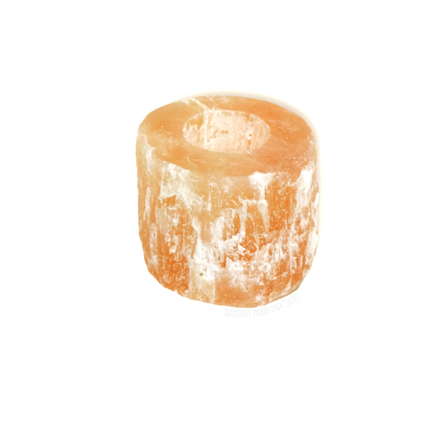 Himalayan salt candle holder - sleepingtigerimports.com