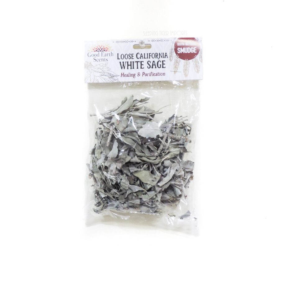 loose california white sage prepack - sleepingtigerimports.com