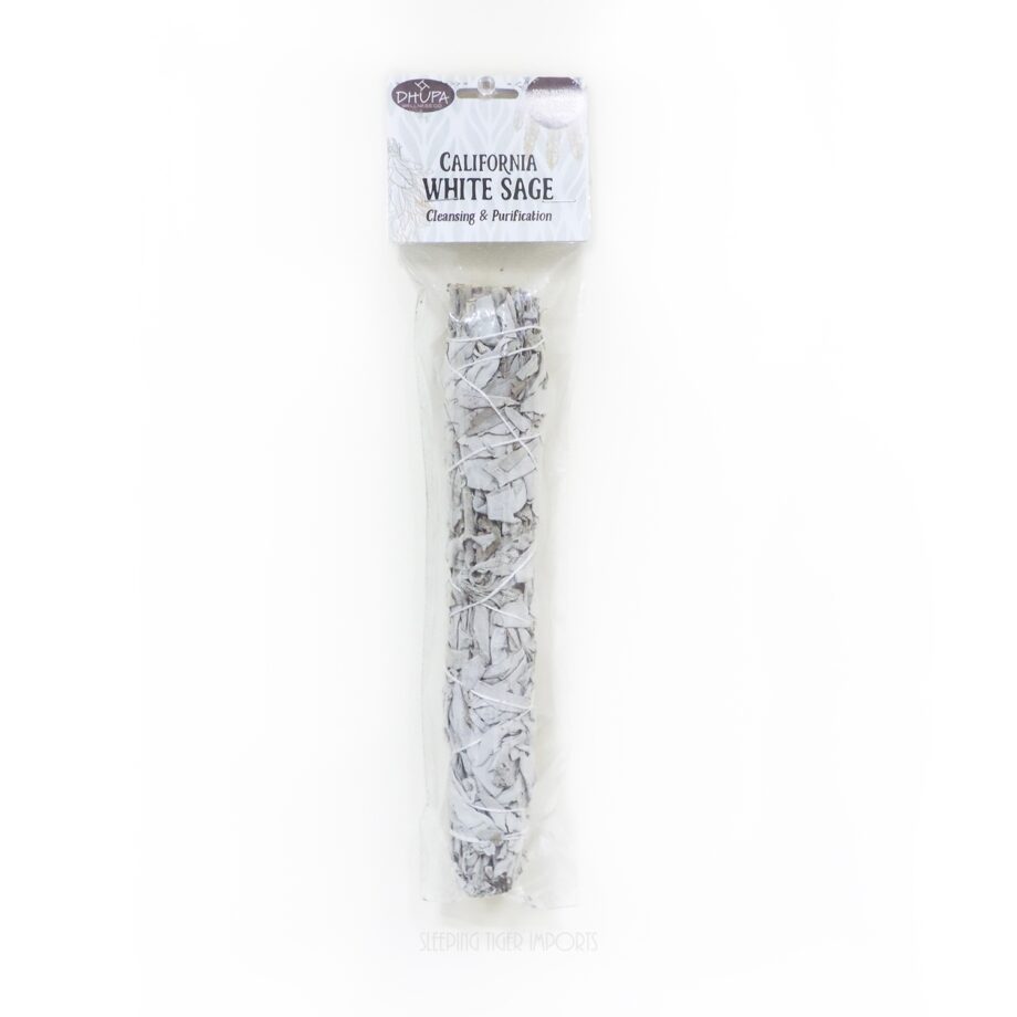 9 inch white sage prepack