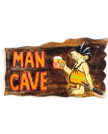 Man Cave wood sign - sleepingtigerimports.com